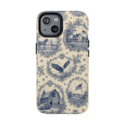 USA Toile Magnetic Case