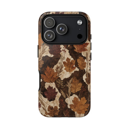 Autumn Cowhide Tough Case