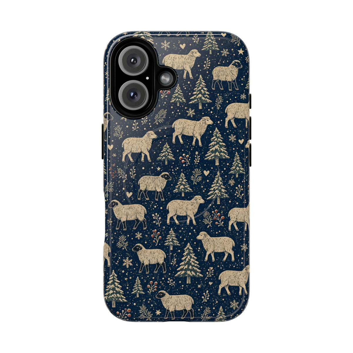 Snowy Sheep Magnetic Case