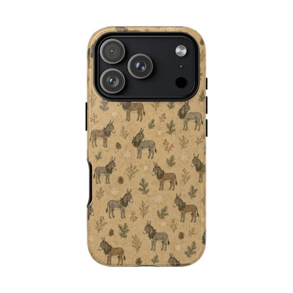 Wreath Donkeys Tough Case