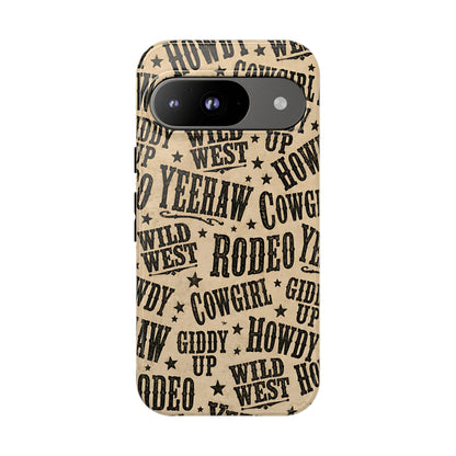 Cowgirl Slang Tough Case