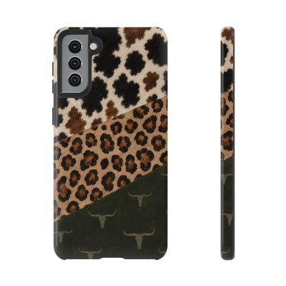 Leopard Longhorn Tough Case