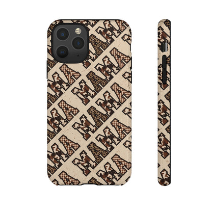 Grunge Cowhide Mama Tough Case