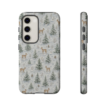 Winter Woodland Deer Tough Case