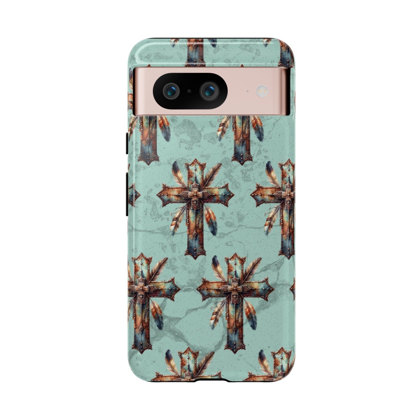Crosses And Feathers Tough Case