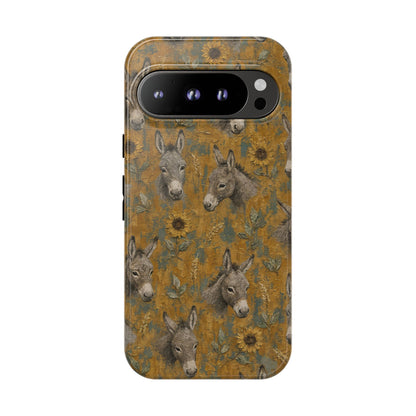 Donkey Sunflower Tough Case