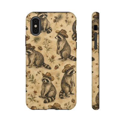 Painted Raccoon Tough Case