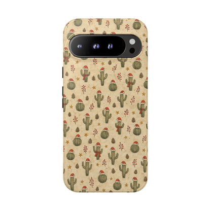Santa Hat Saguaros Tough Case