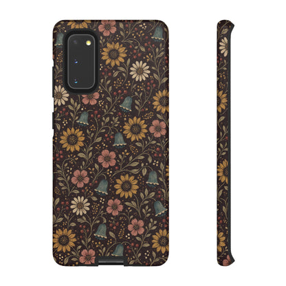 Plum Folk Floral Tough Case