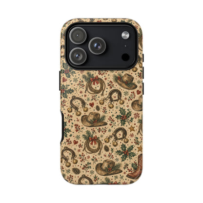 Cowboy Christmas Tough Case