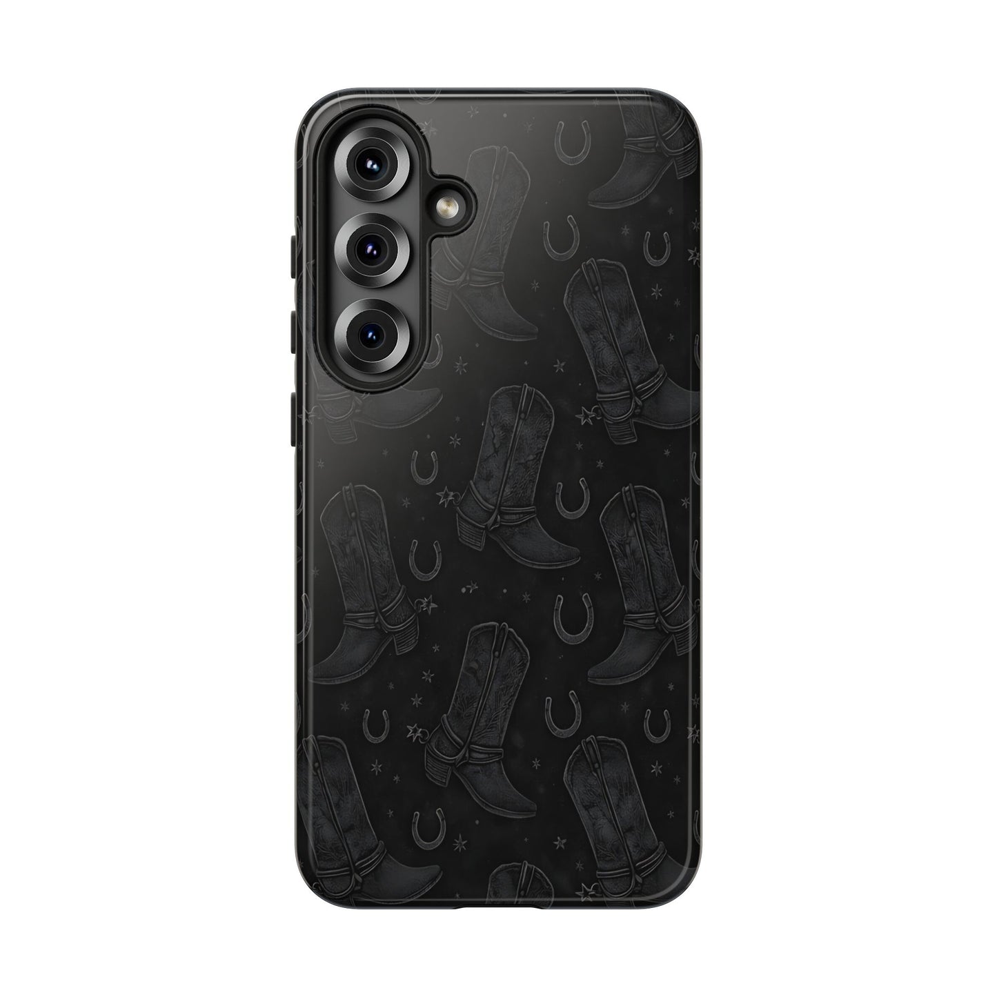 Western Noir Boots Tough Case