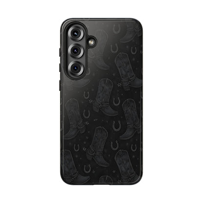 Western Noir Boots Tough Case