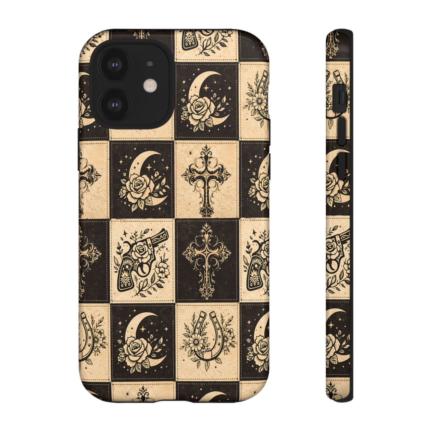 Western Patchwork Icons Tough Case