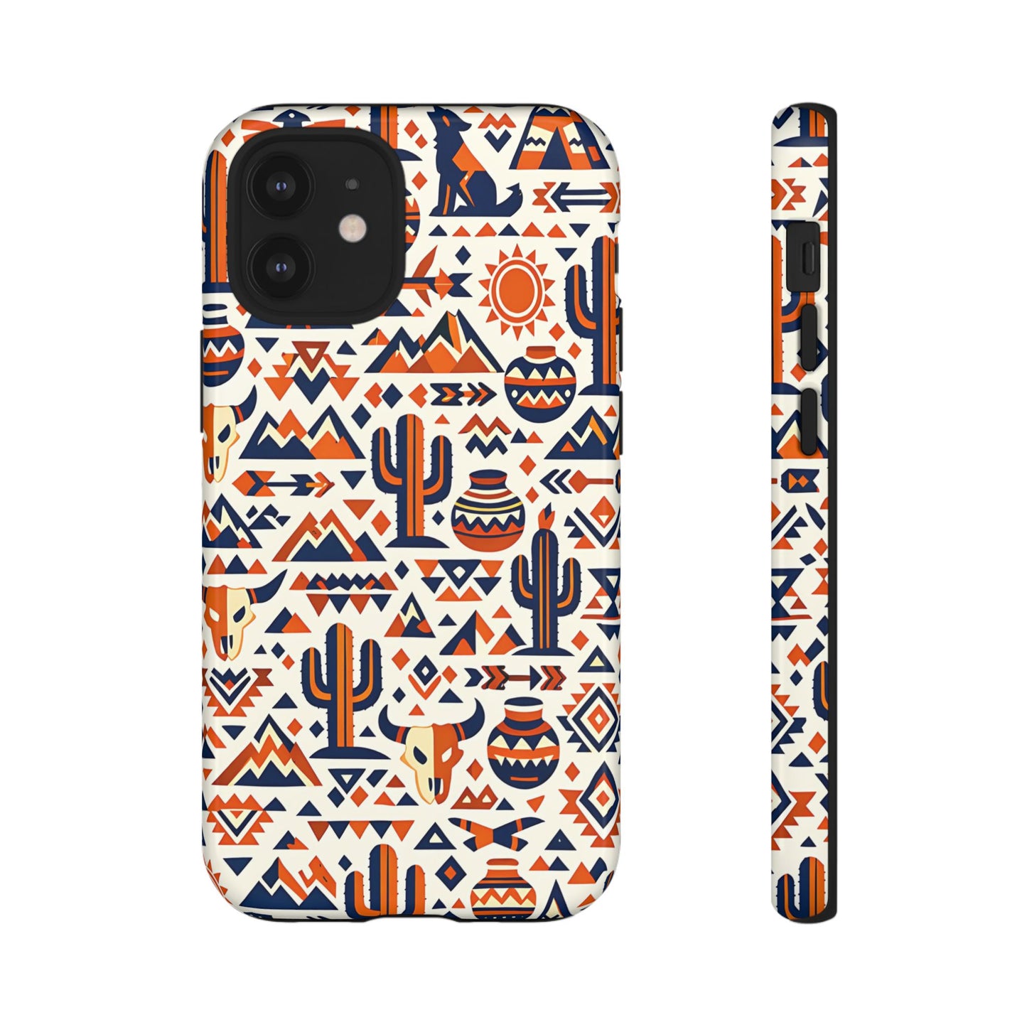 Southwest Tribal Orange Tough Case