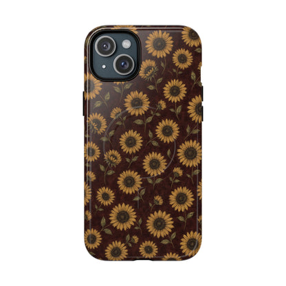 Autumn Sunflowers Magnetic Case