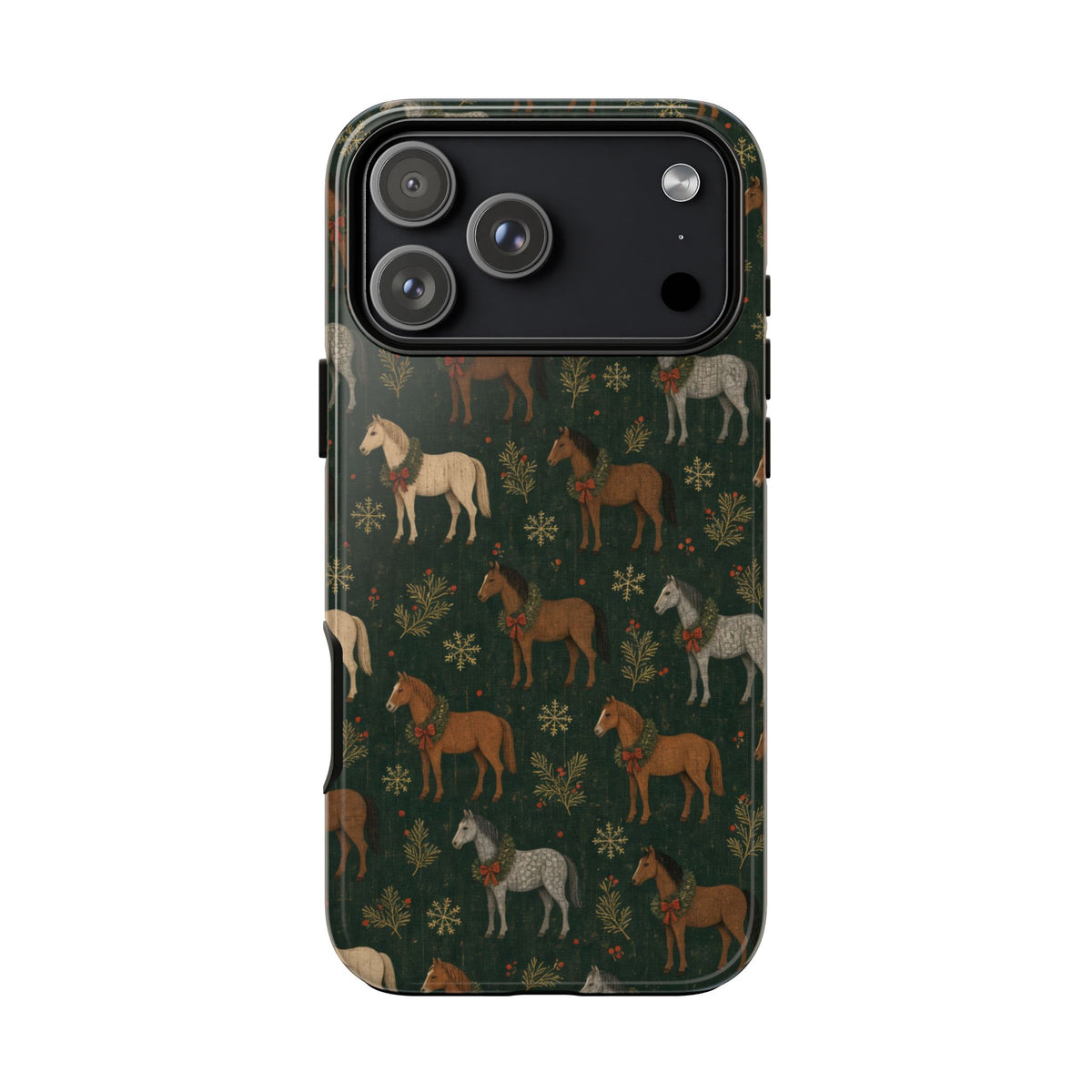 Wreath Horses Tough Case