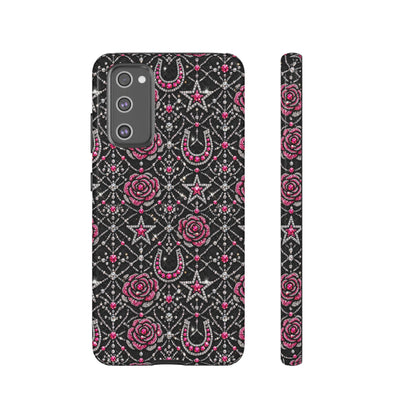Rhinestone Rose Tough Case