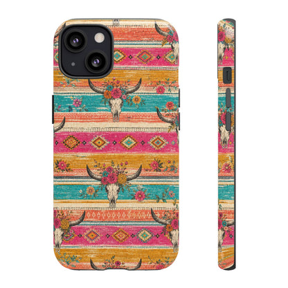 Serape Skull Tough Case