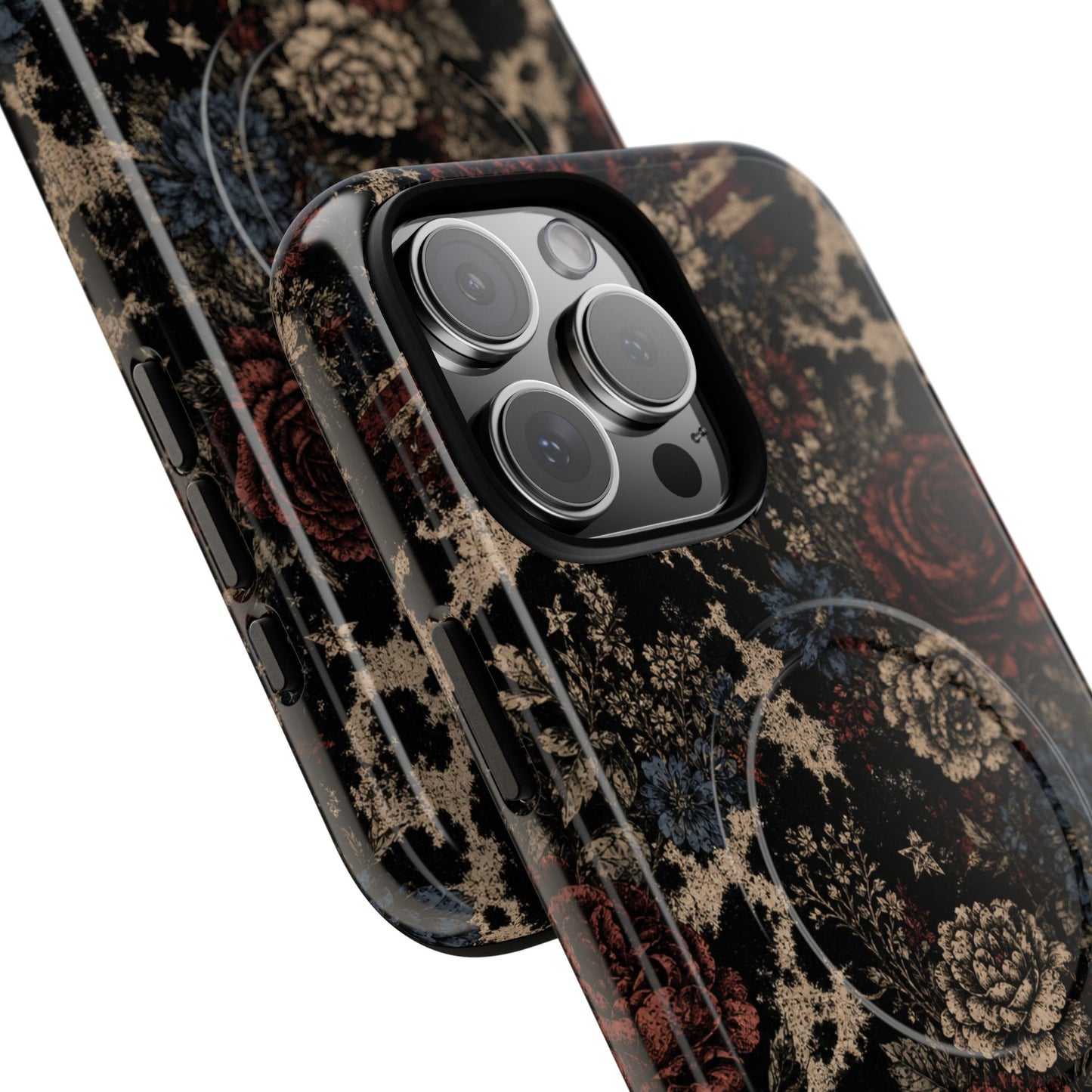USA Cowhide Bloom Magnetic Case