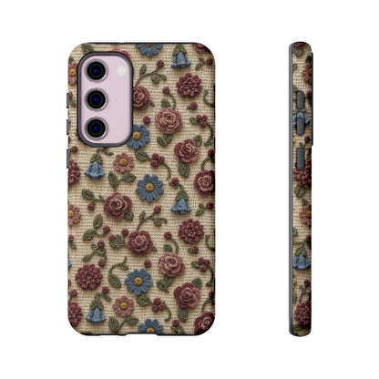Crochet Flower Garden Tough Case