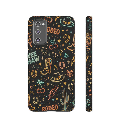 Retro Neon Rodeo Tough Case
