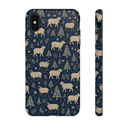 Snowy Sheep Tough Case