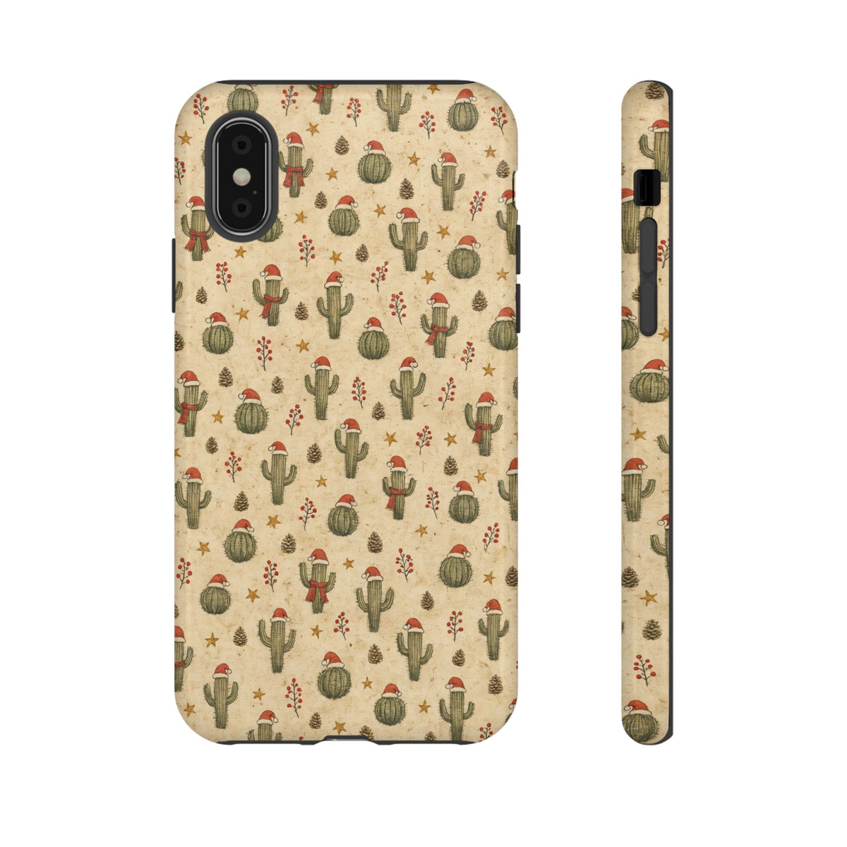 Santa Hat Saguaros Tough Case