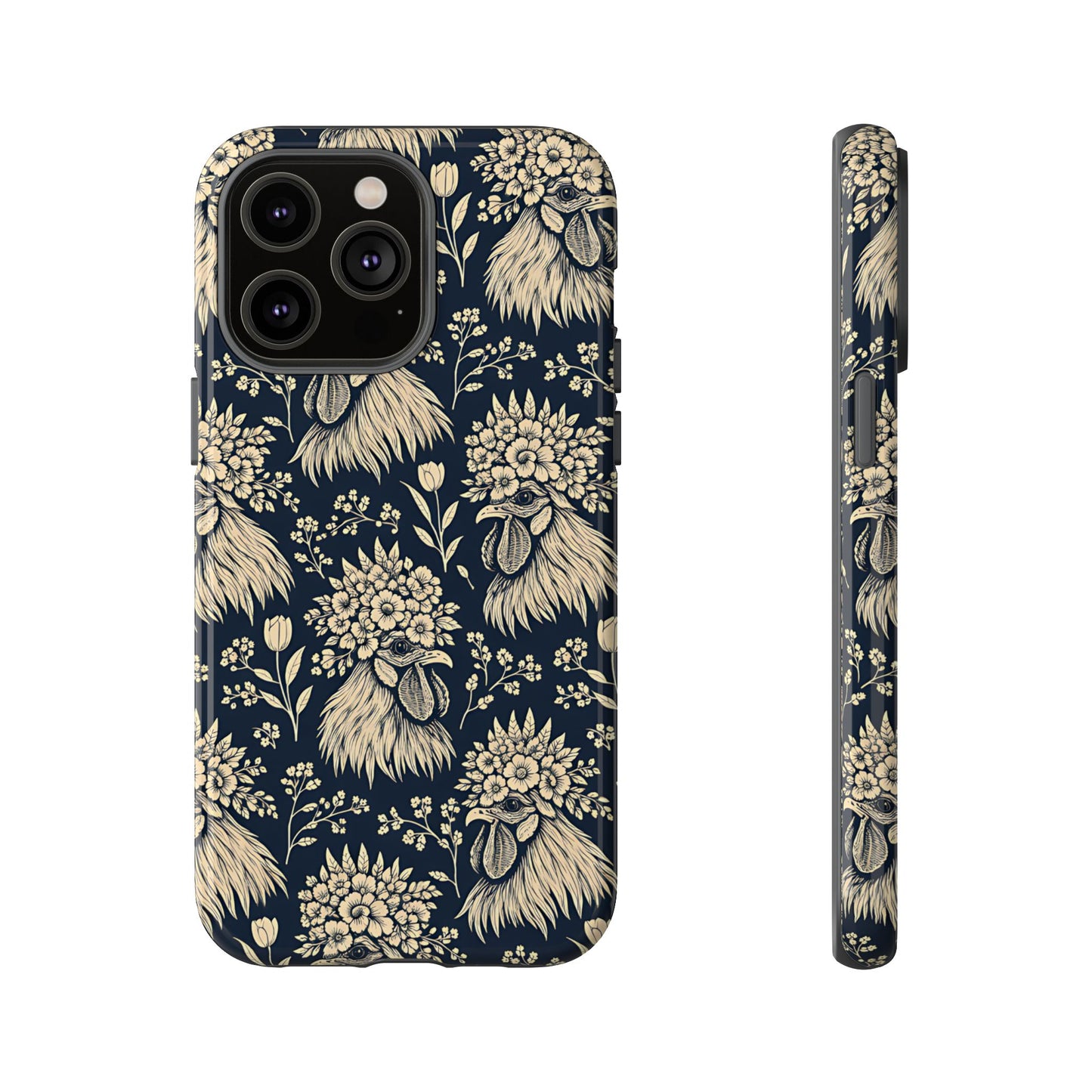 Floral Rooster Tough Case
