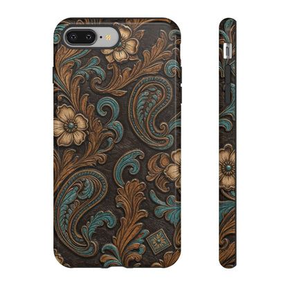 Tooled Paisley Tough Case