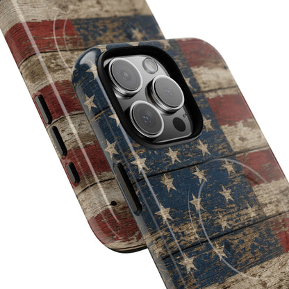 Barnwood Flag Magnetic Case