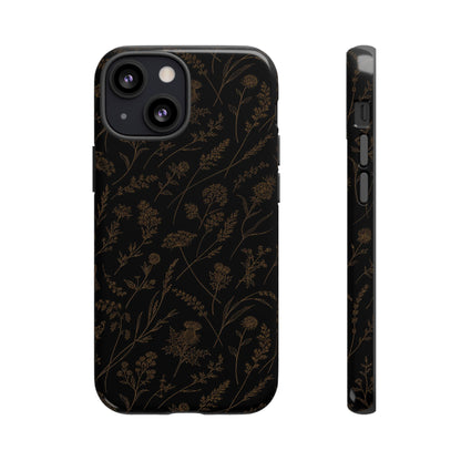 Gold Wildflowers Tough Case