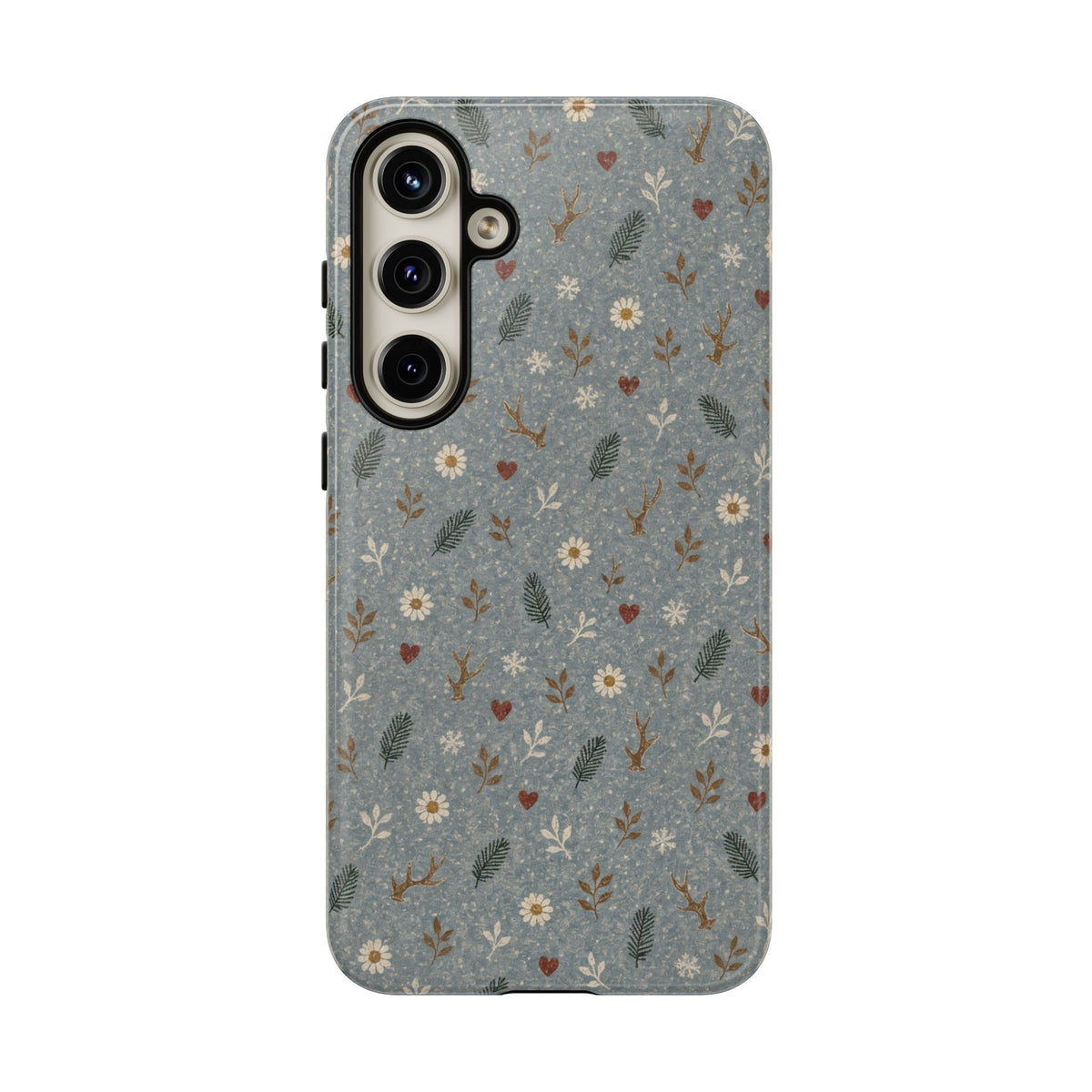 Antler Daisies Snow Tough Case
