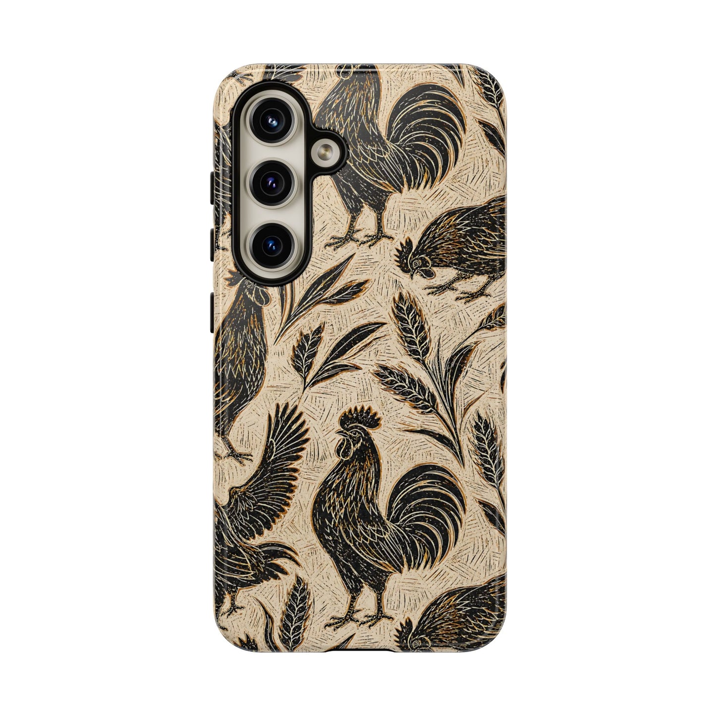 Carved Rooster Tough Case