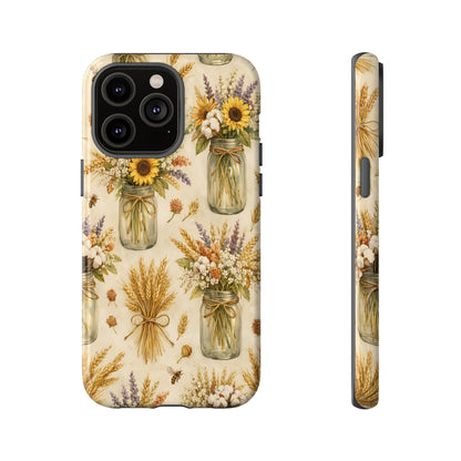 Wheat + Mason Jars Tough Case