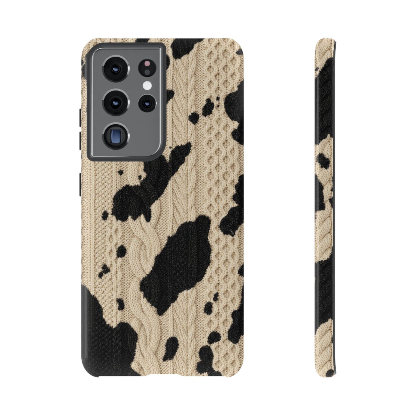 Cable Knit Cowhide Tough Case