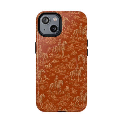 Cowboy Skeleton Toile Magnetic Case