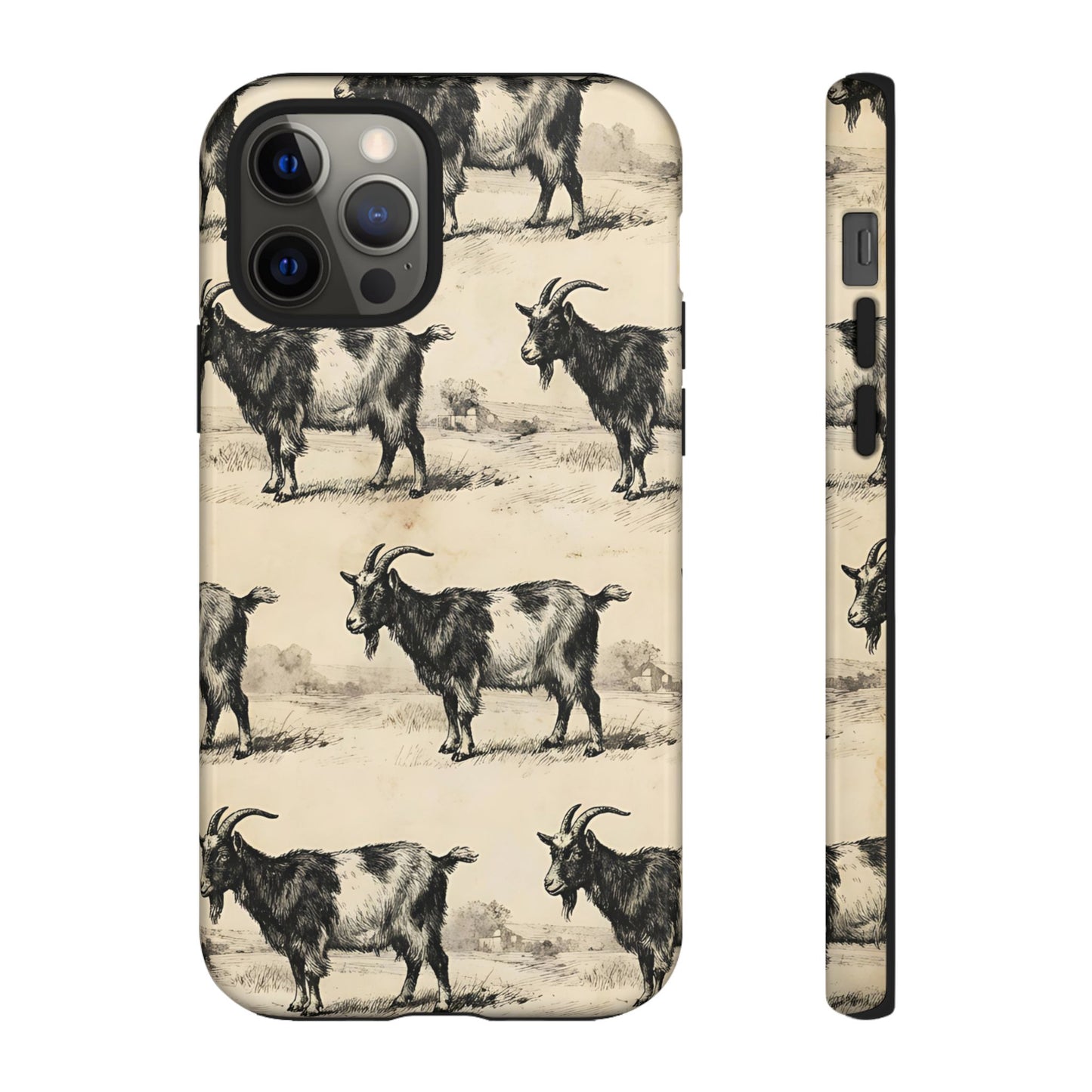 Vintage Goats Tough Case