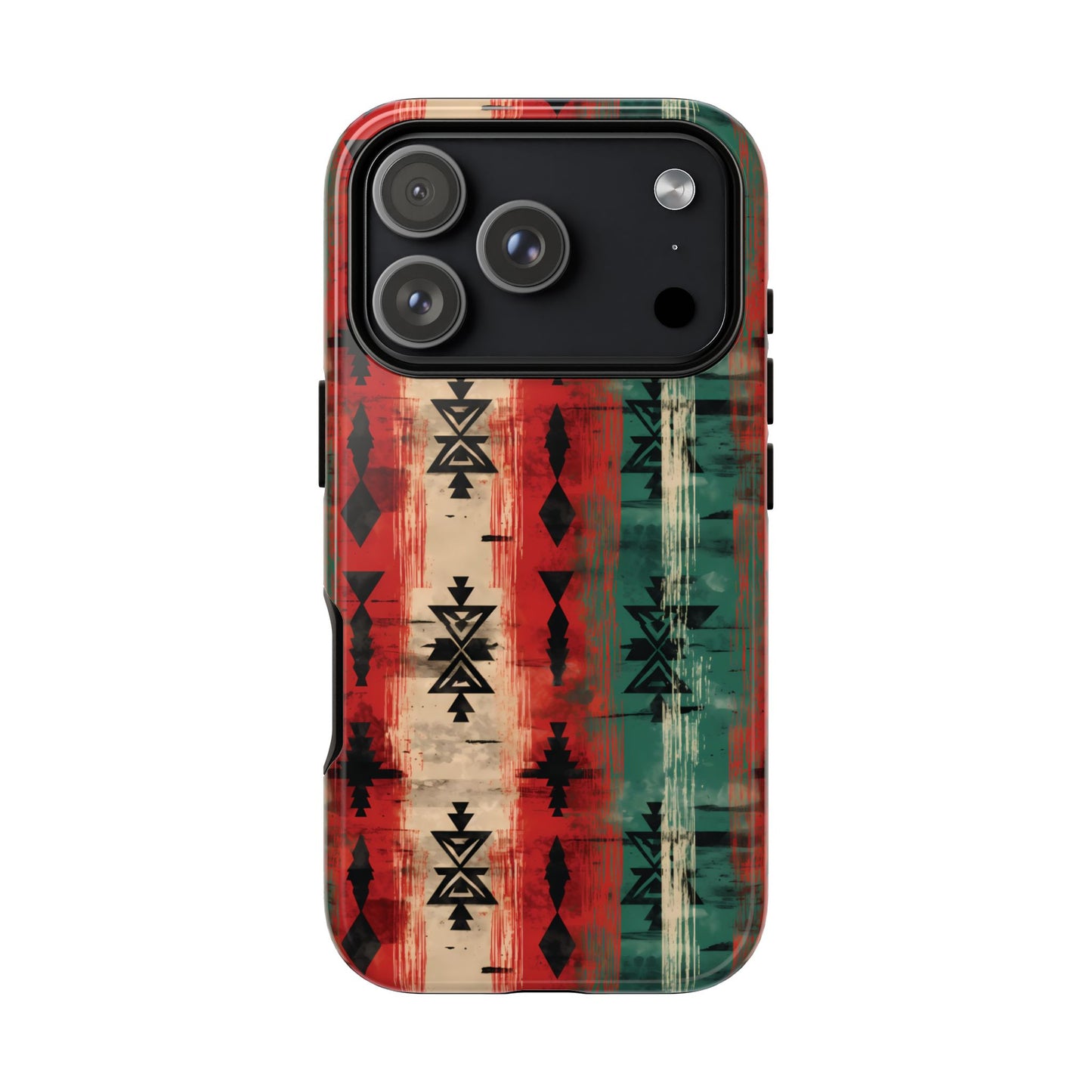 Christmas Grunge Aztec Tough Phone Case
