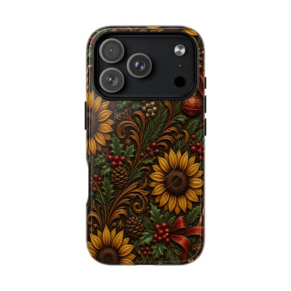 Christmas Sunflowers Magnetic Case