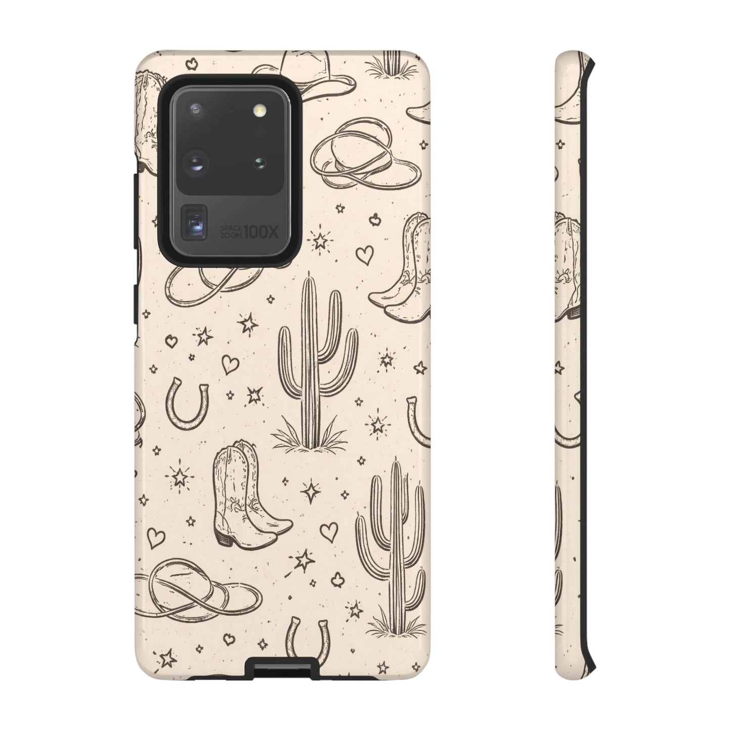 Cowgirl Doodles Tough Case