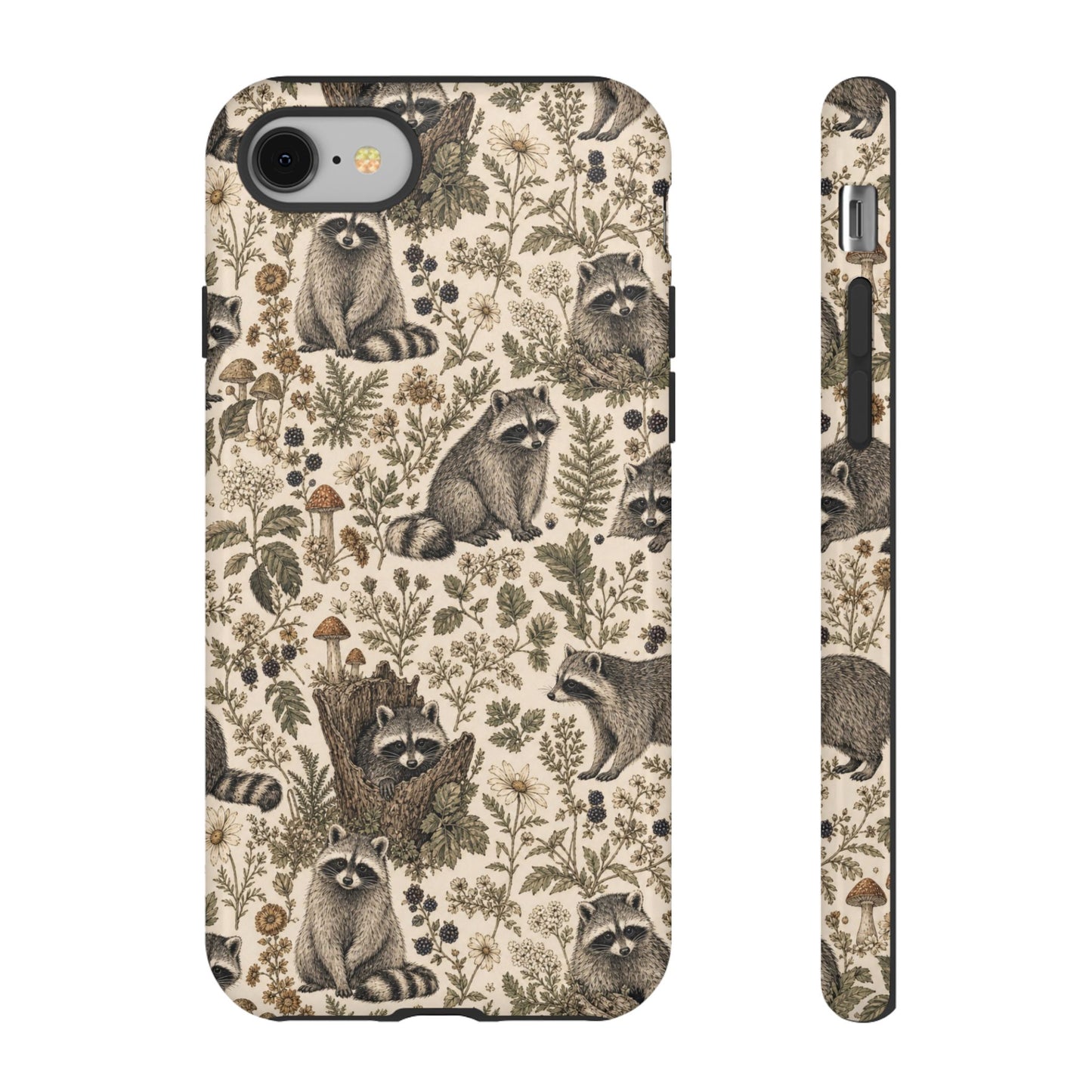 Cottage Core Raccoon Tough Case