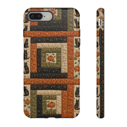 Halloween Quilt Tough Case