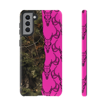 Camo Deer Skulls Pink Tough Case