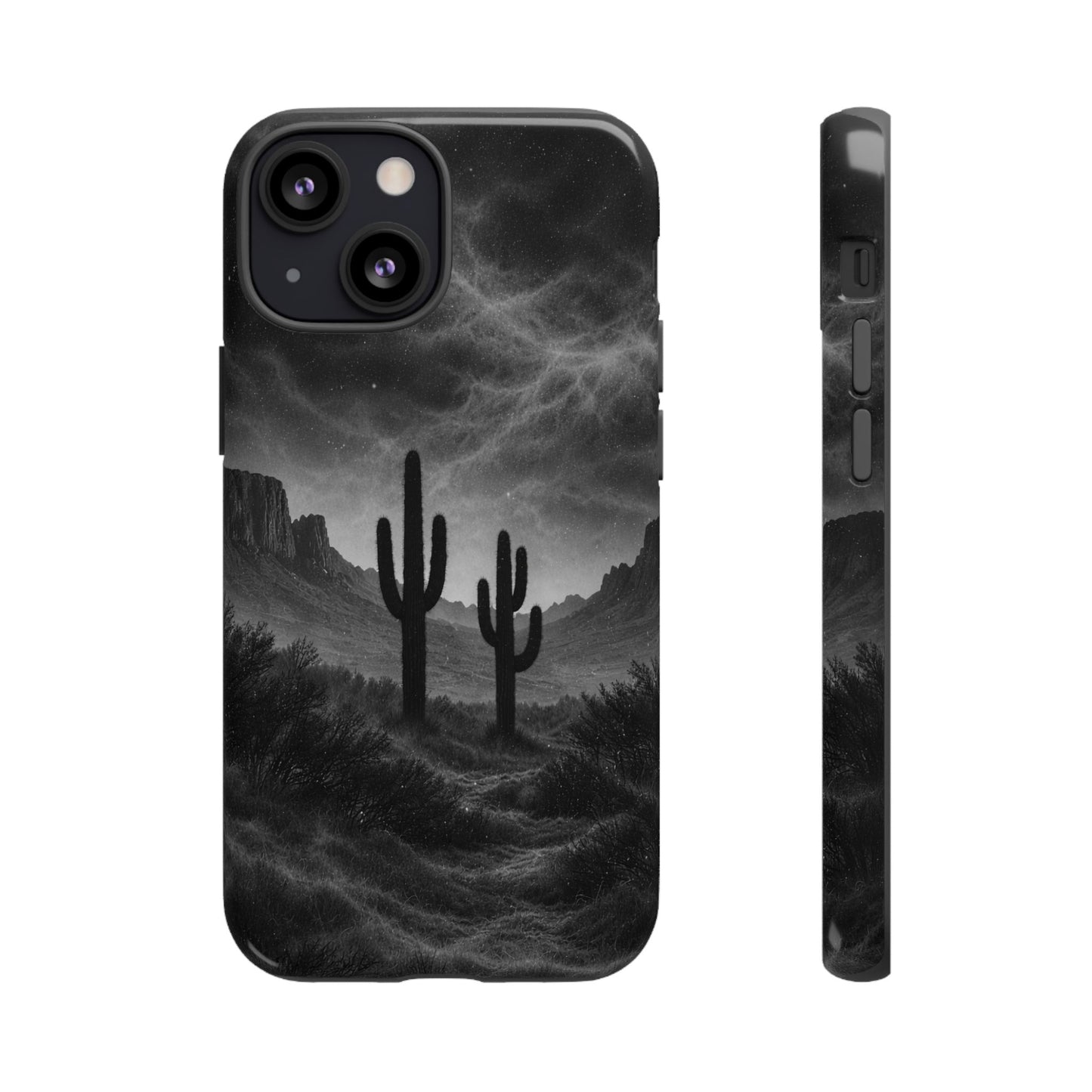 Western Noir Cacti Tough Case
