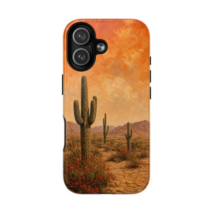 Sunset Cacti Magnetic Case