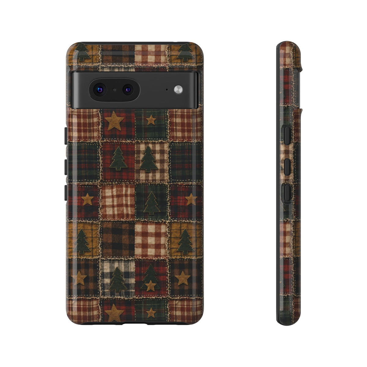 Christmas Rag Quilt Tough Case