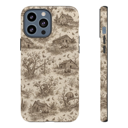 Opossum Toile Tough Case