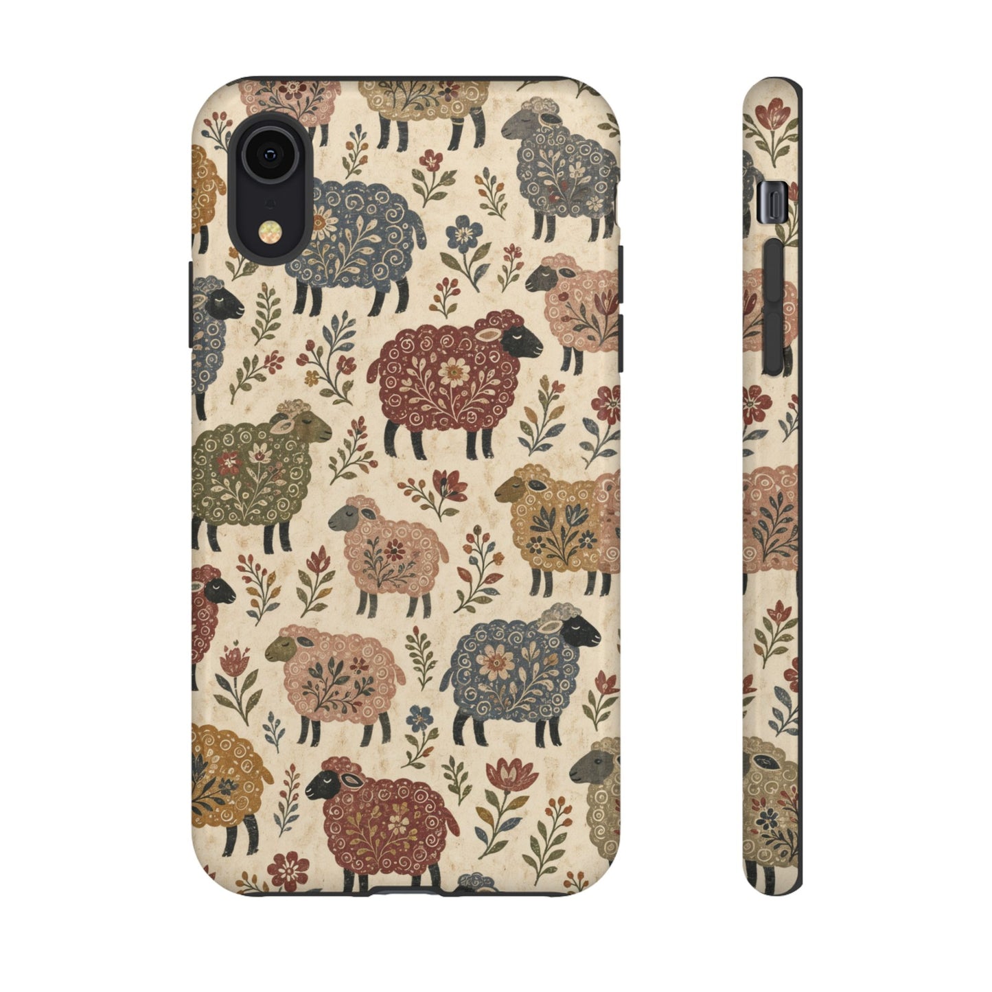 Folk Sheep Tough Case