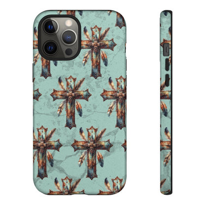 Crosses And Feathers Tough Case