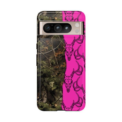 Camo Deer Skulls Pink Tough Case